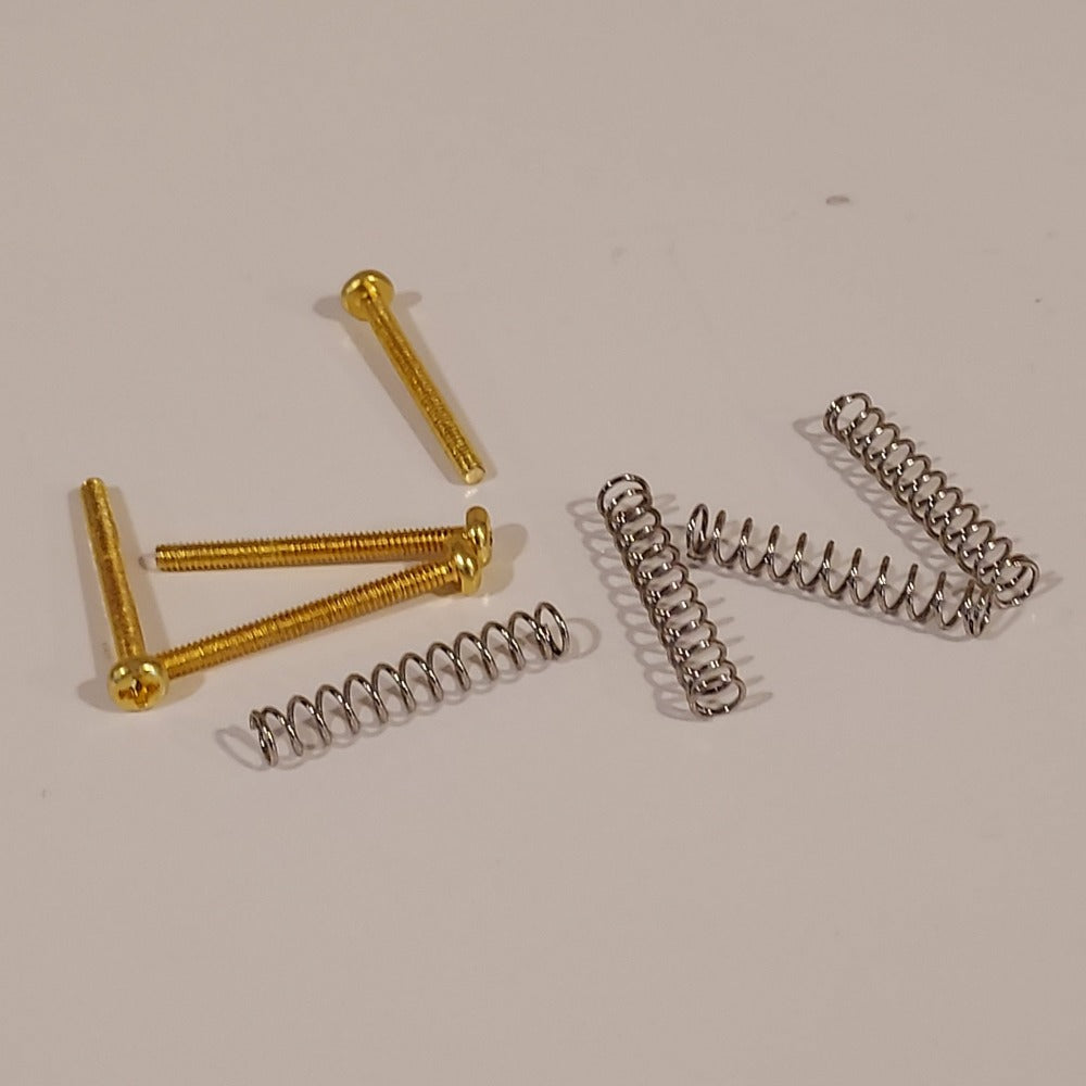 USA Spec Pickup Mounting Screws for Humbuckers - Gold