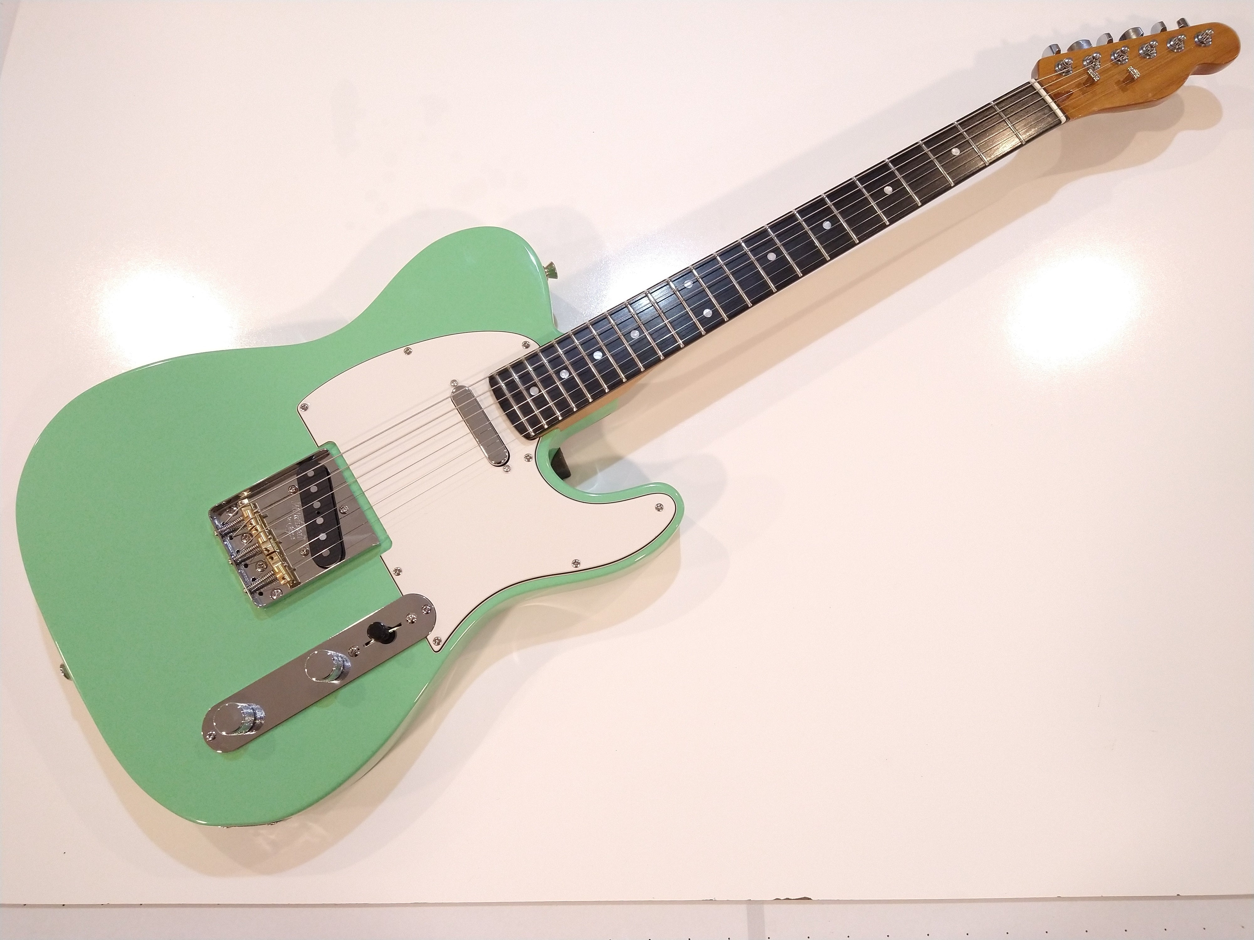 Custom T Sea Foam Green with Tone Serum Pickups